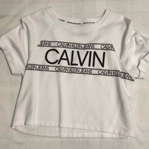 Calvin Klein Cropped T-Shirt